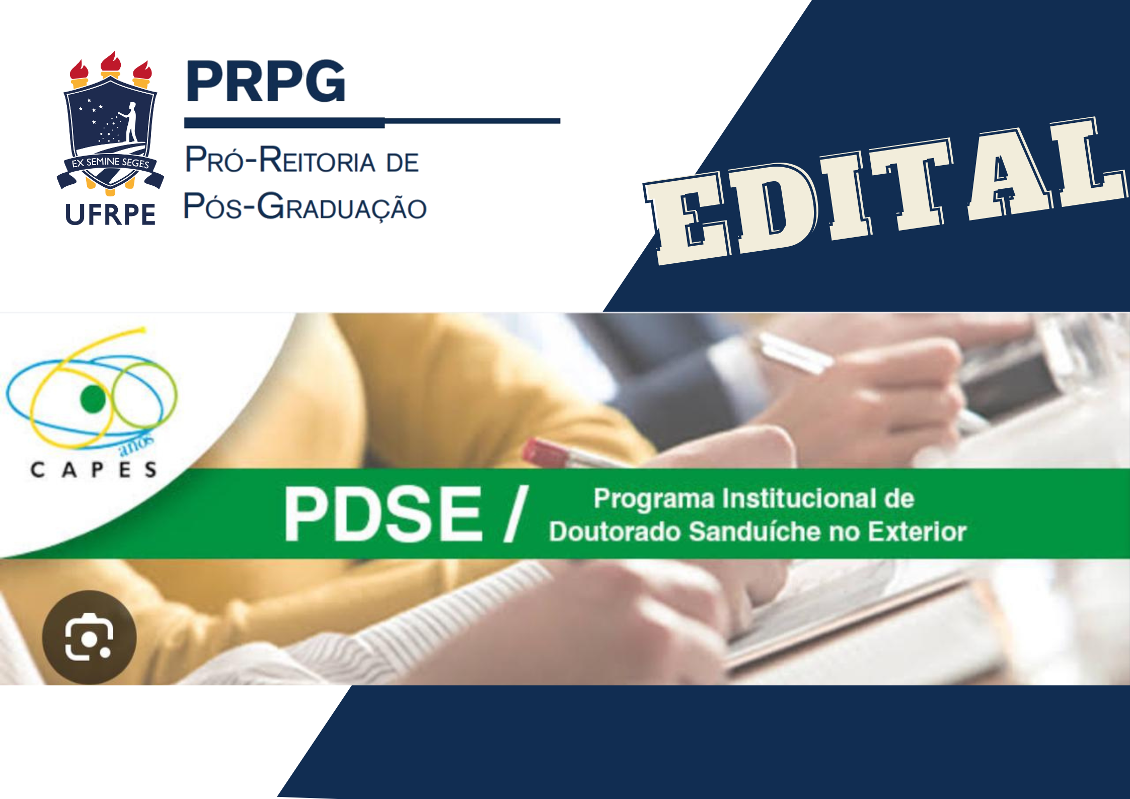 Edital PDSE