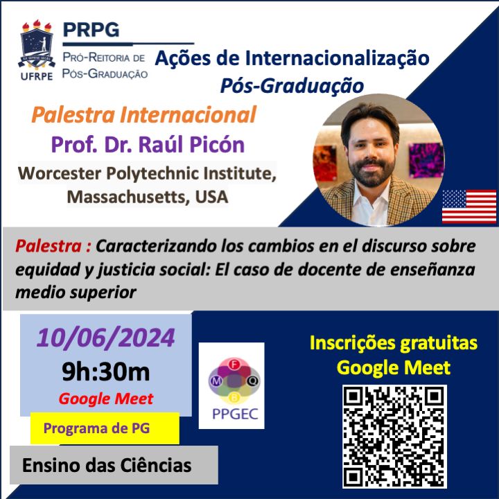 prof. Dr. Raúl Picón, do Worcester Polytechnic Institute